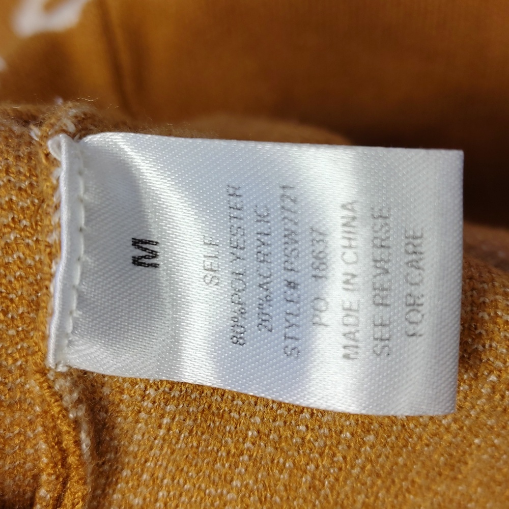 Molly Green Floral Patterned Camel And Cream Women Sweater Flare Pants - Picture 7 of 8